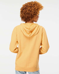 Unisex Lightweight Loopback Terry Zip Hood - Independent Trading Company