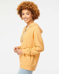 Unisex Lightweight Loopback Terry Zip Hood - Independent Trading Company