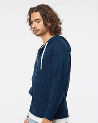 Unisex Lightweight Loopback Terry Zip Hood - Independent Trading Company