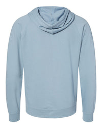 Unisex Lightweight Loopback Terry Zip Hood - Independent Trading Company
