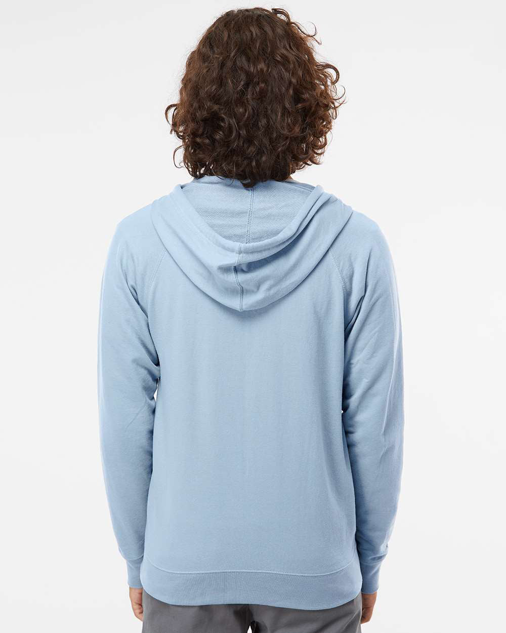 Unisex Lightweight Loopback Terry Zip Hood - Independent Trading Company