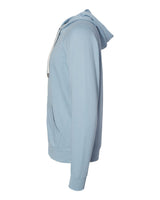 Unisex Lightweight Loopback Terry Zip Hood - Independent Trading Company