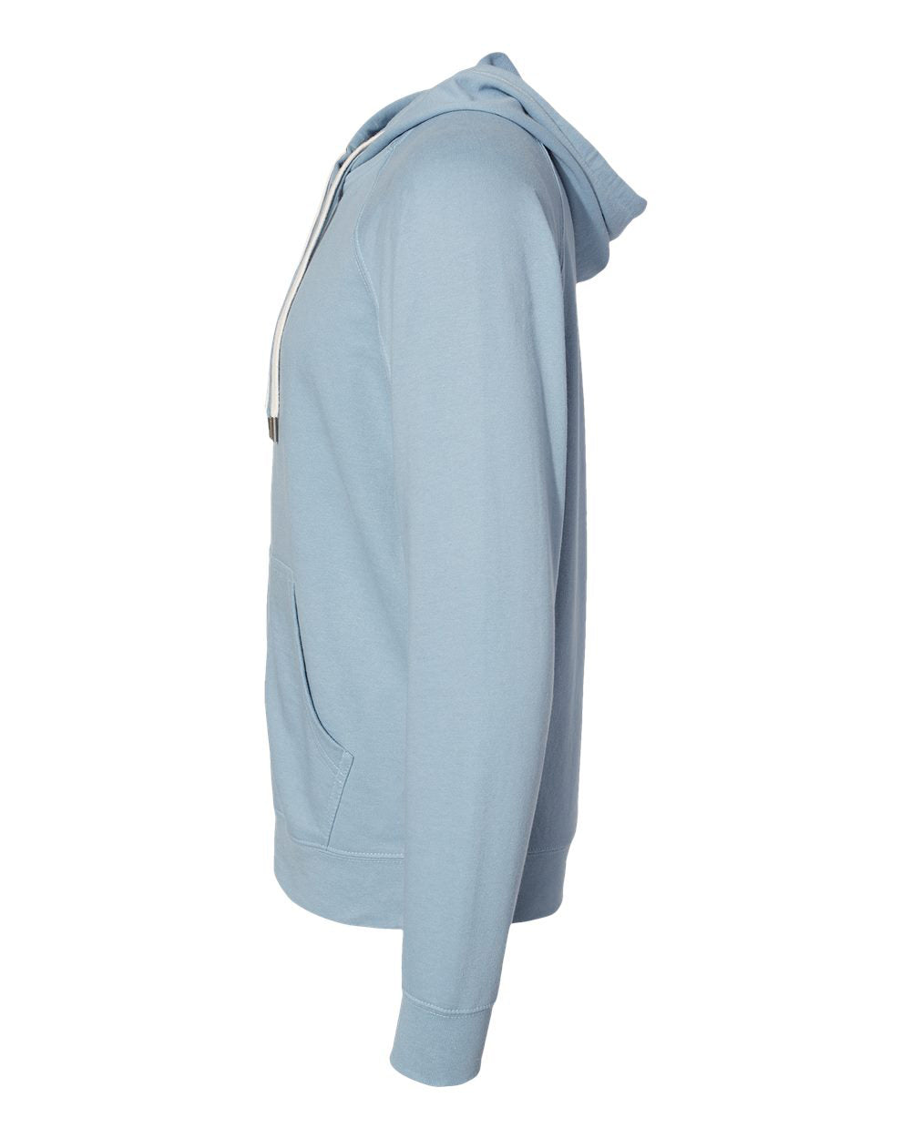 Unisex Lightweight Loopback Terry Zip Hood - Independent Trading Company