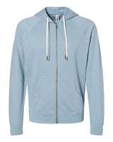 Unisex Lightweight Loopback Terry Zip Hood - Independent Trading Company