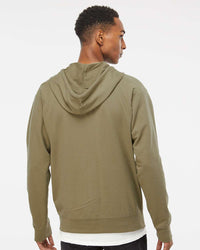 Unisex Lightweight Loopback Terry Zip Hood - Independent Trading Company