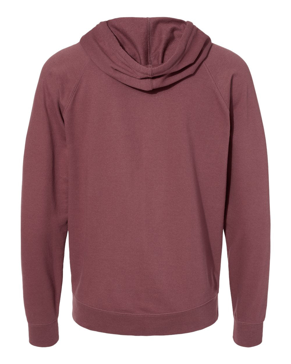 Unisex Lightweight Loopback Terry Zip Hood - Independent Trading Company