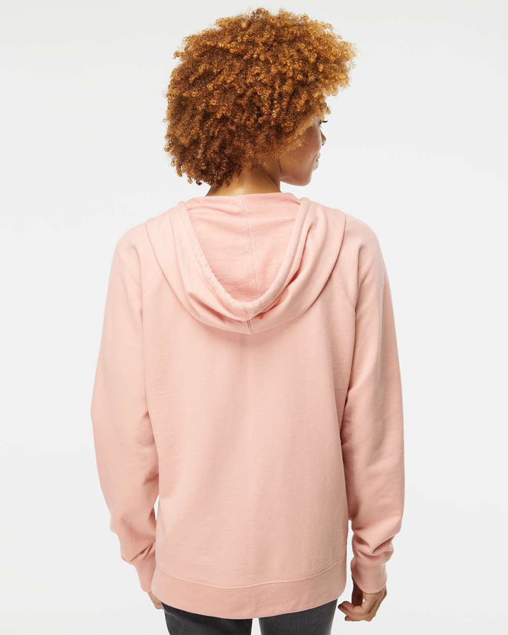 Unisex Lightweight Loopback Terry Zip Hood - Independent Trading Company