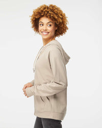 Unisex Lightweight Loopback Terry Zip Hood - Independent Trading Company