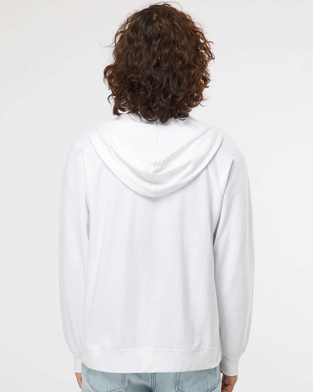 Unisex Lightweight Loopback Terry Zip Hood - Independent Trading Company