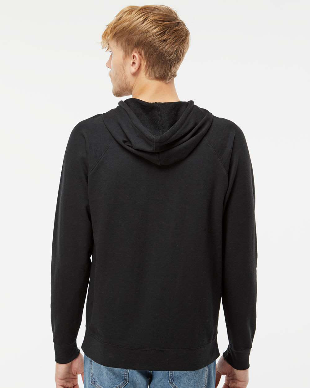 Unisex Lightweight Loopback Terry Hooded Pullover - Independent Trading Company