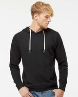 Unisex Lightweight Loopback Terry Hooded Pullover - Independent Trading Company