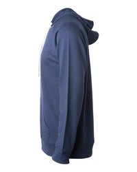 Unisex Lightweight Loopback Terry Hooded Pullover - Independent Trading Company