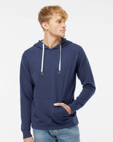 Unisex Lightweight Loopback Terry Hooded Pullover - Independent Trading Company