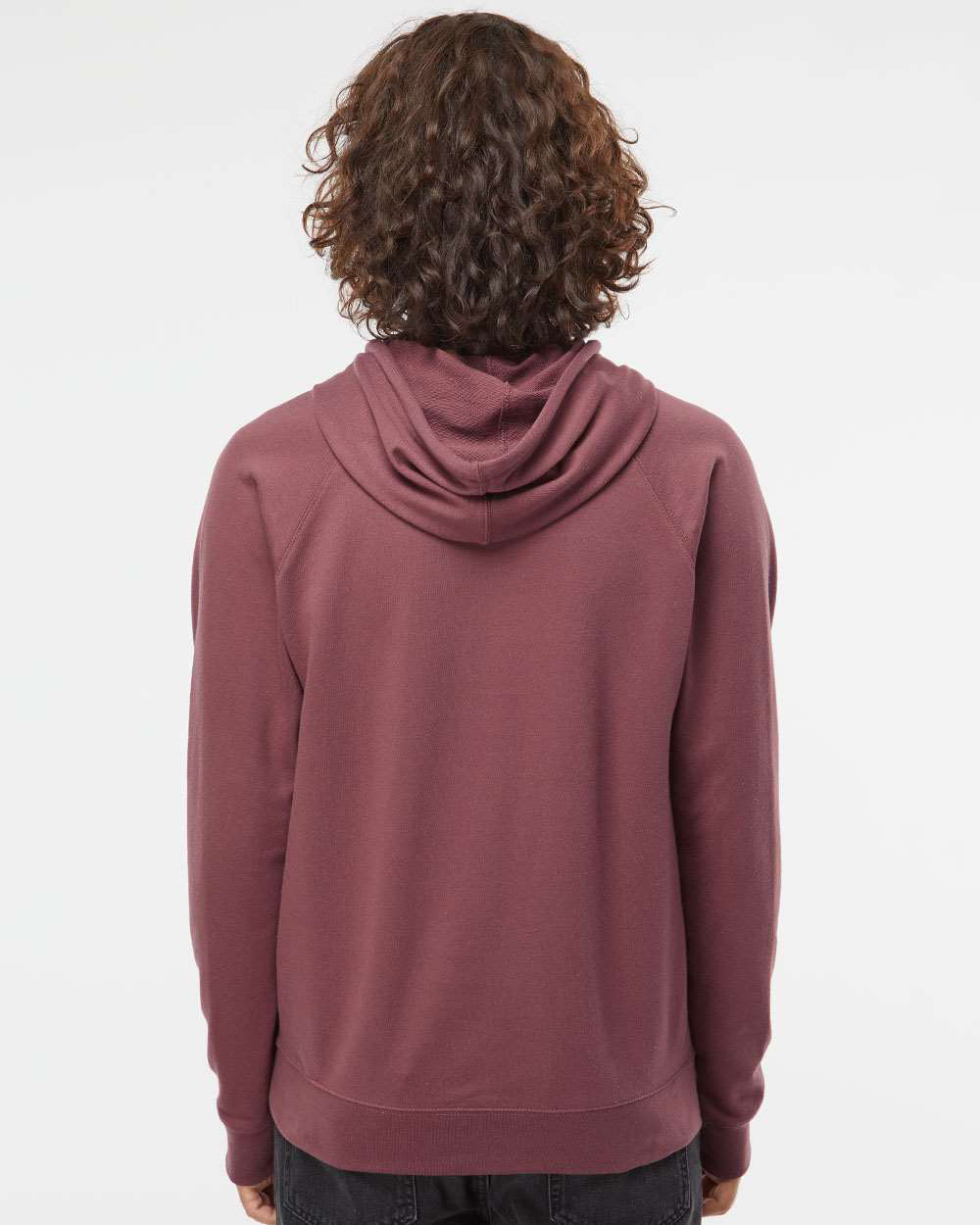 Unisex Lightweight Loopback Terry Hooded Pullover - Independent Trading Company
