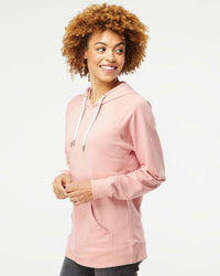 Unisex Lightweight Loopback Terry Hooded Pullover - Independent Trading Company