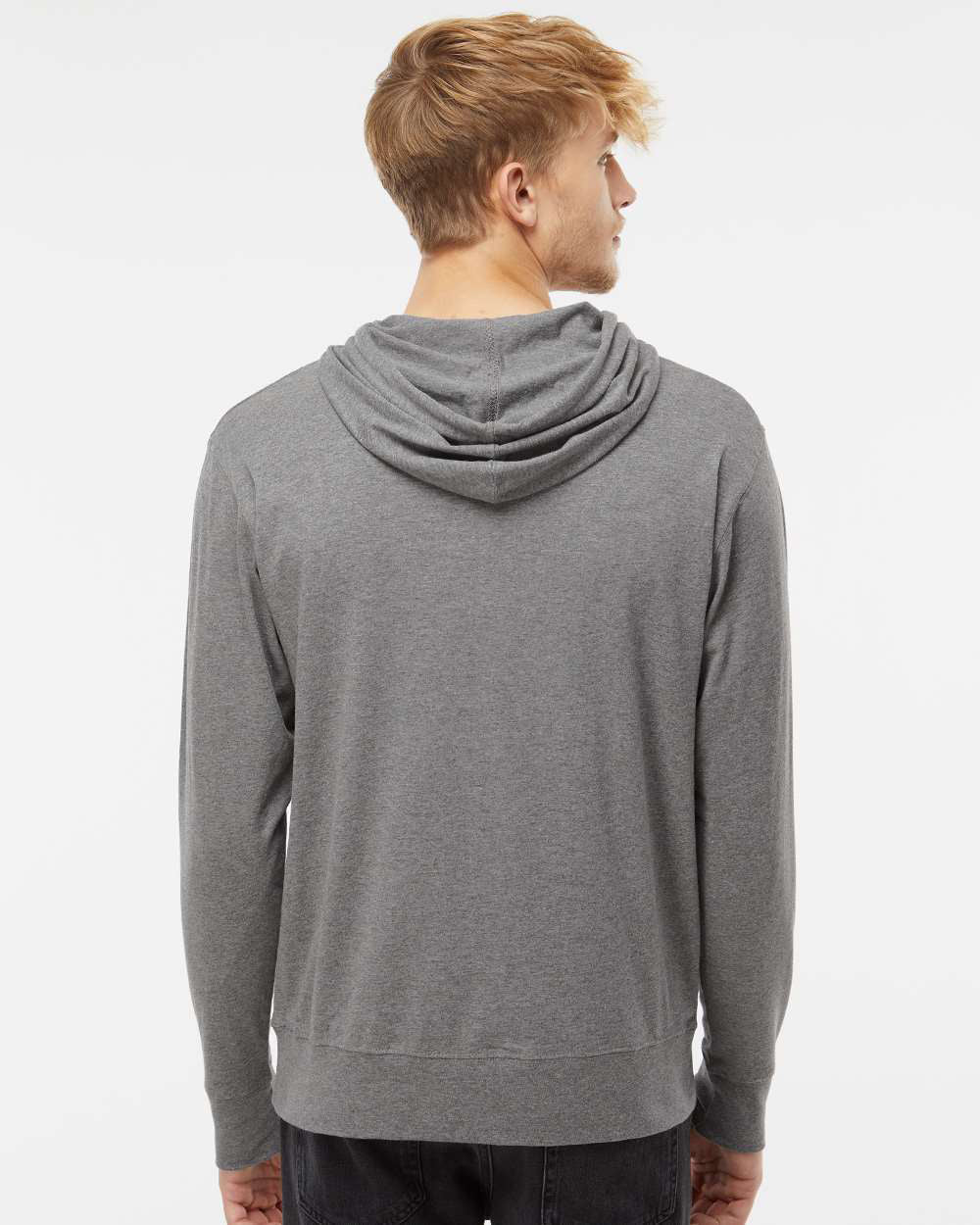 Lightweight Jersey Hooded Pullover | Independent Trading Company