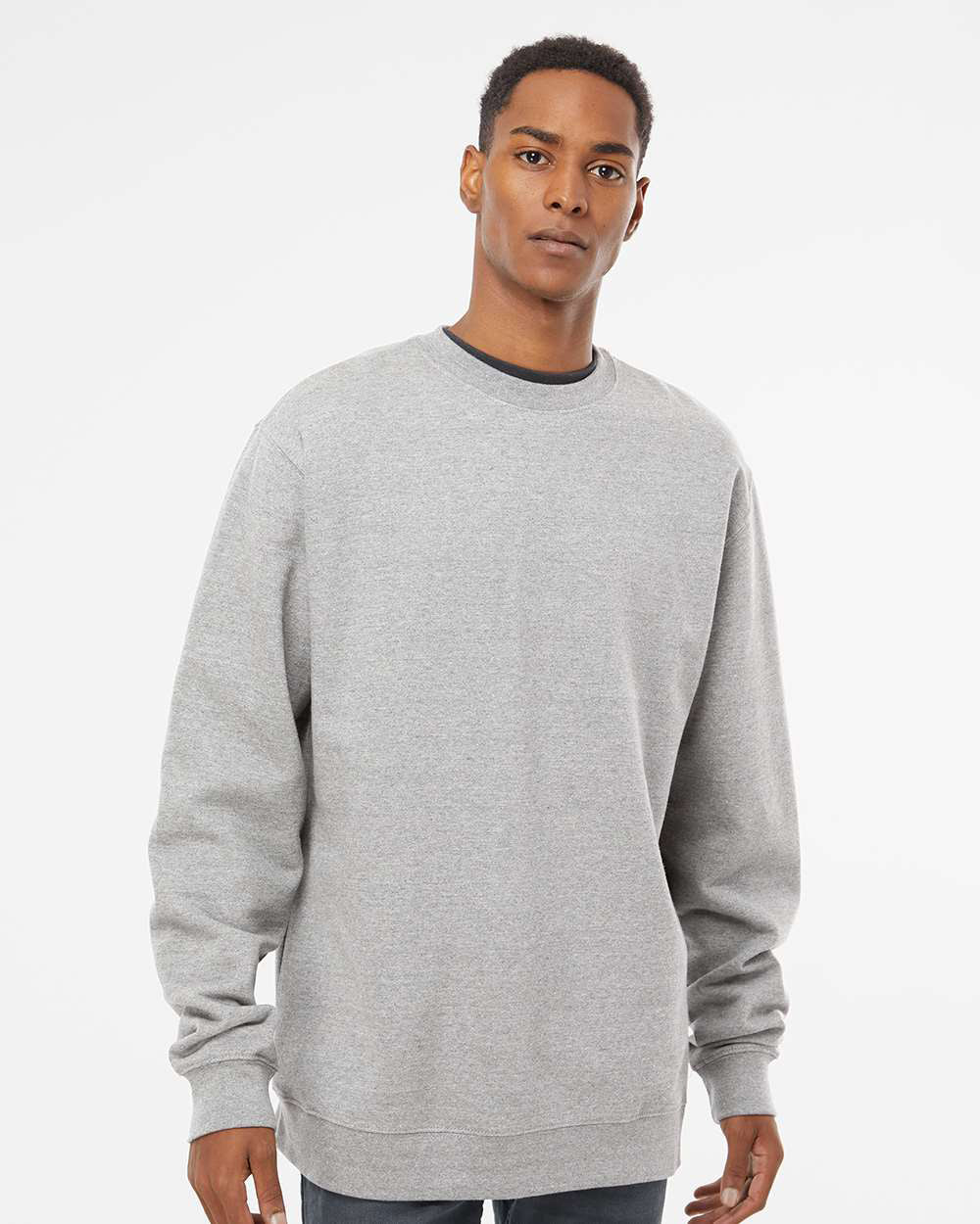 8.5oz. Midweight Crew - Independent Trading Company