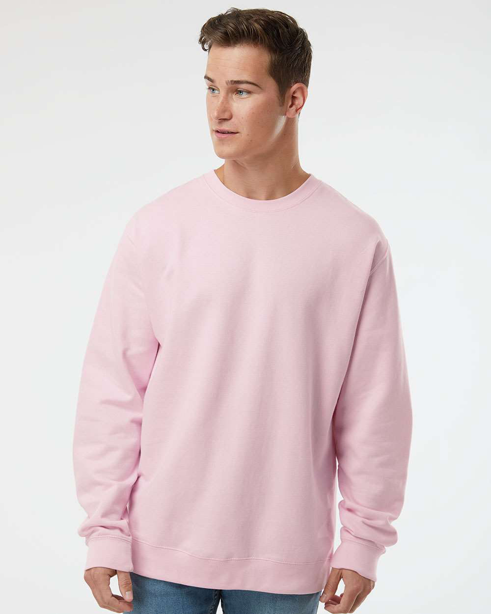 商品画像：Namu Shop - Aton Garment Dyed Silk Washi Crewneck Sweater - Gray 4