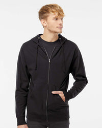 8.5oz. Midweight Zip Hood - Independent Trading Company