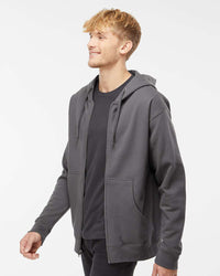 8.5oz. Midweight Zip Hood - Independent Trading Company