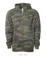 8.5oz. Midweight Zip Hood - Independent Trading Company