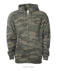 8.5oz. Midweight Zip Hood - Independent Trading Company