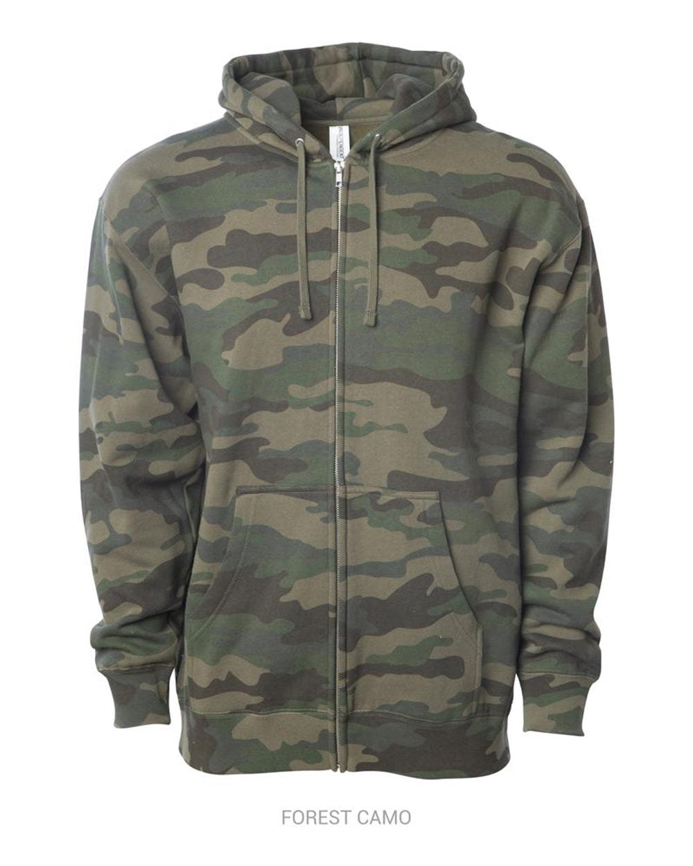 8.5oz. Midweight Zip Hood - Independent Trading Company