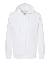 8.5oz. Midweight Zip Hood - Independent Trading Company