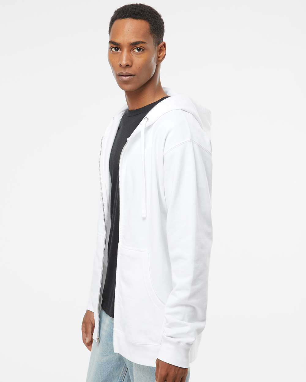 8.5oz. Midweight Zip Hood - Independent Trading Company