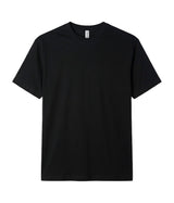 Black PRM12YT youth premium blank short sleeve t-shirt by Independent Trading Co., front view