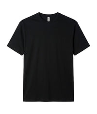 Black PRM12YT youth premium blank short sleeve t-shirt by Independent Trading Co., front view