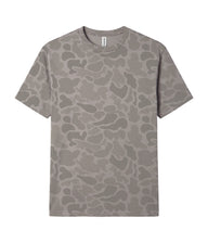 Desert Duck Camo PRM12YT youth premium blank short sleeve t-shirt by Independent Trading Co., front view