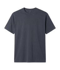 Pigment Black PRM12YT youth premium blank short sleeve t-shirt by Independent Trading Co., front view