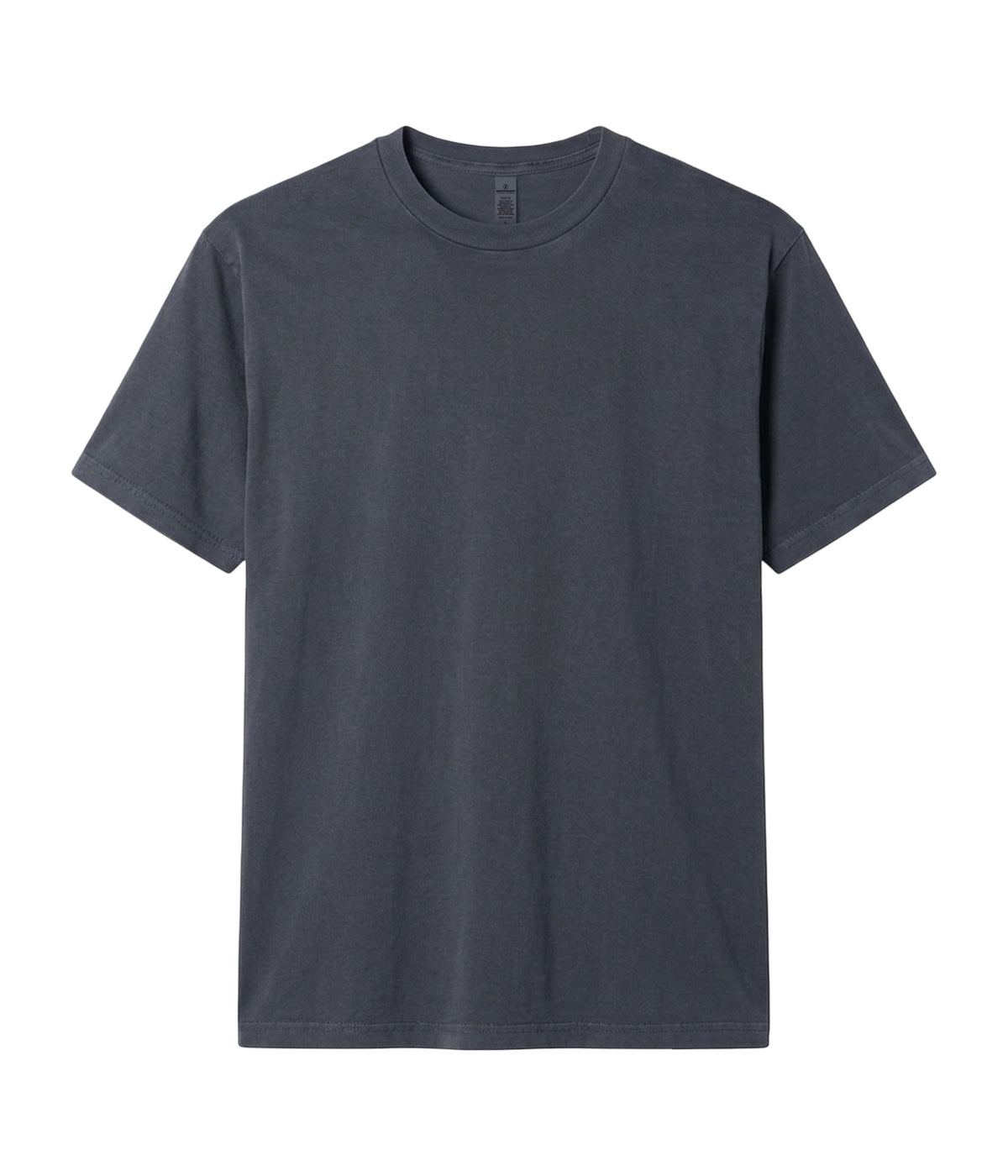 Pigment Black PRM12YT youth premium blank short sleeve t-shirt by Independent Trading Co., front view