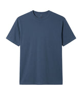 Pigment indigo PRM12YT youth premium blank short sleeve t-shirt by Independent Trading Co., front view