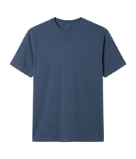 Pigment indigo PRM12YT youth premium blank short sleeve t-shirt by Independent Trading Co., front view