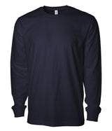 Premium 180gsm Long Sleeve T-Shirt in Classic Navy