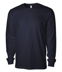 Premium 180gsm Long Sleeve T-Shirt in Classic Navy