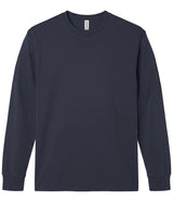 Classic Navy PRM180LST Premium 180gsm Long Sleeve T-Shirt by Independent Trading Co.
