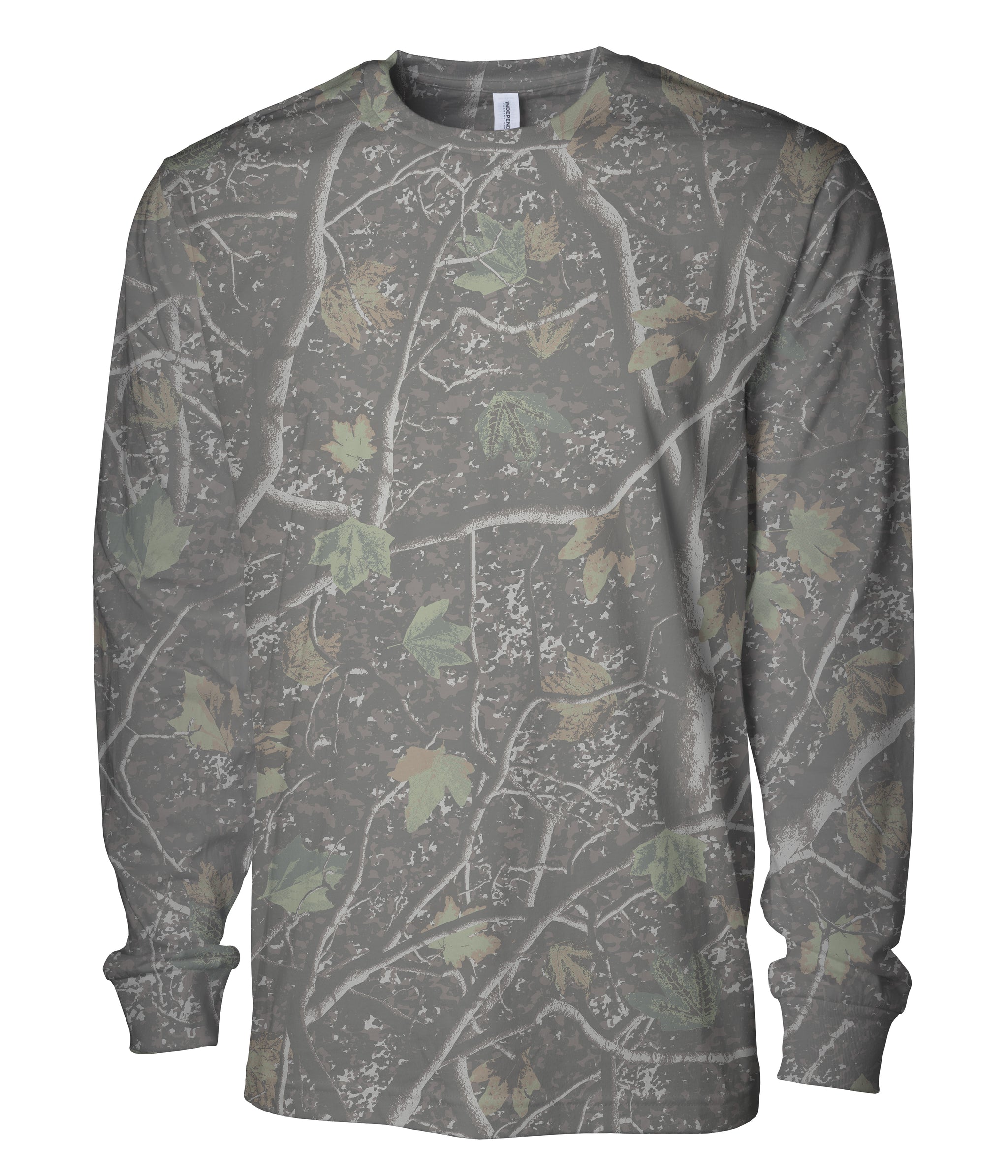 Premium 180gsm Long Sleeve T-Shirt in Deadwood Tree Camo