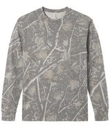 Deadwood Tree Camo PRM180LST Premium 180gsm Long Sleeve T-Shirt by Independent Trading Co.