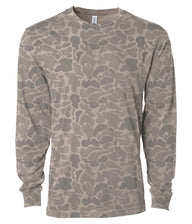 Independent Trading Co. Desert Duck Camo PRM180LST Premium 180gm Lon Sleeve T-Shirt