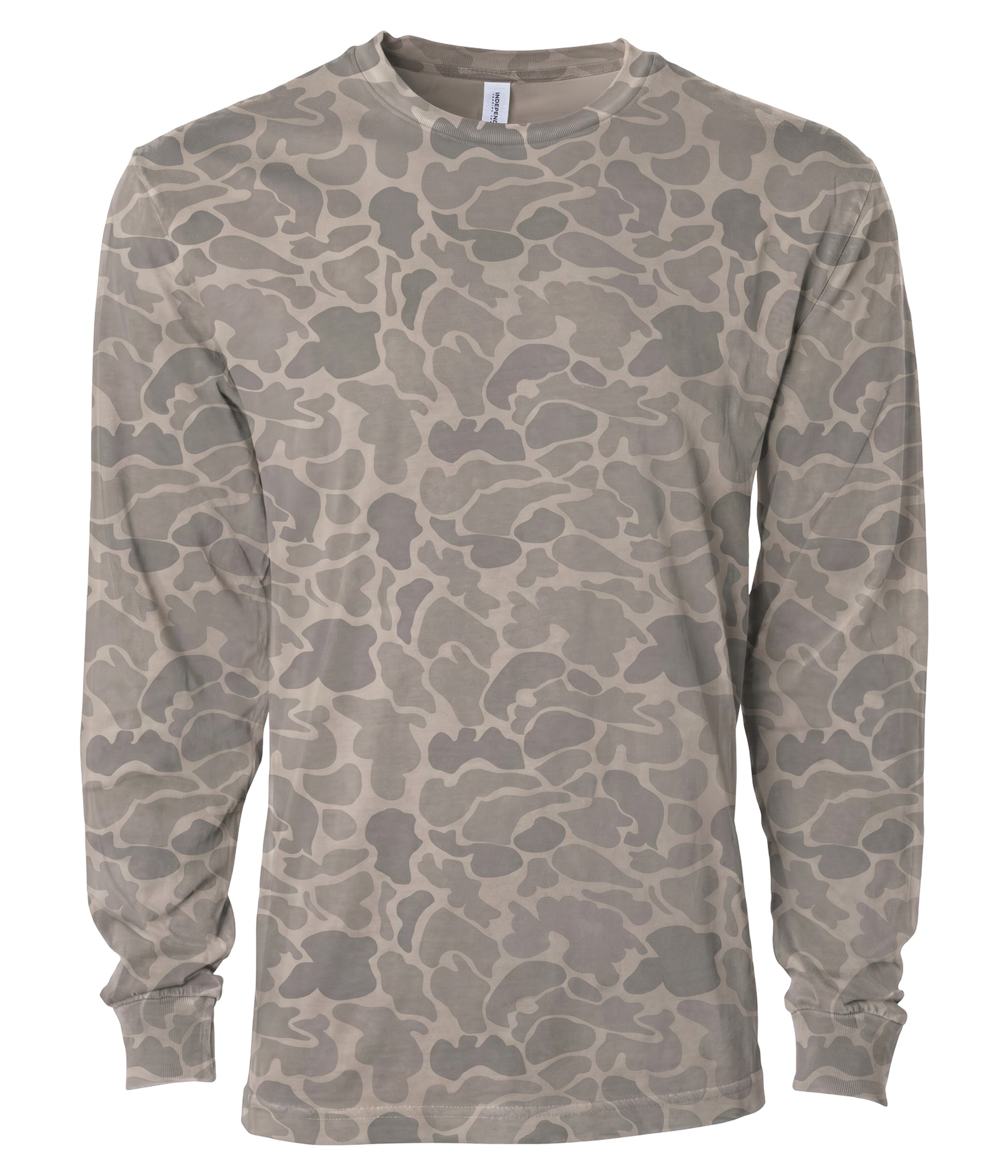 Independent Trading Co. Desert Duck Camo PRM180LST Premium 180gm Lon Sleeve T-Shirt