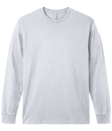 Grey Heather PRM180LST Premium 180gsm Long Sleeve T-Shirt by Independent Trading Co.