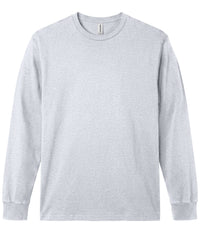 Grey Heather PRM180LST Premium 180gsm Long Sleeve T-Shirt by Independent Trading Co.