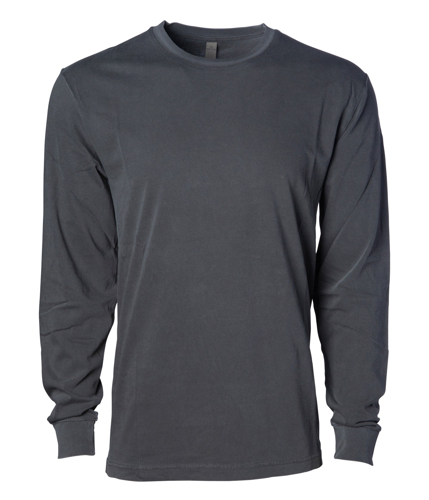 Premium 180gsm Long Sleeve T-Shirt in Pigment Black