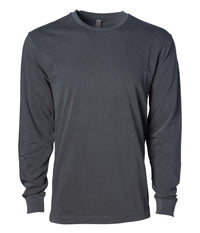 Premium 180gsm Long Sleeve T-Shirt in Pigment Black