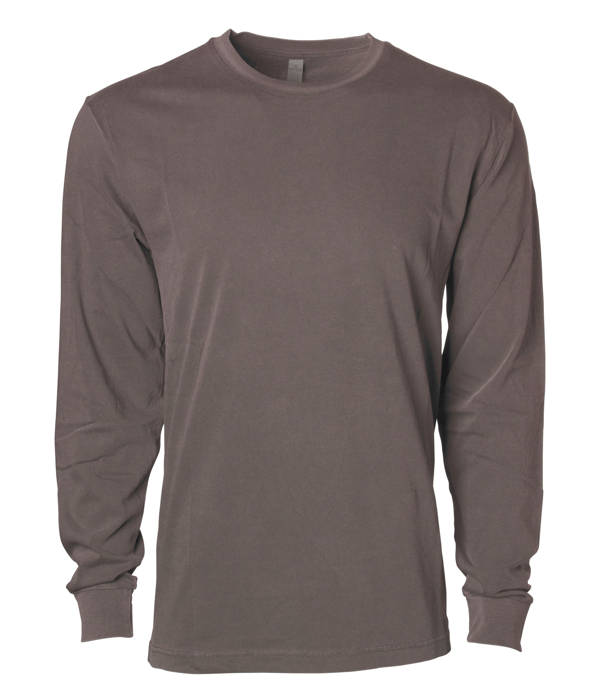 Premium 180gsm Long Sleeve T-Shirt in Pigment Clay