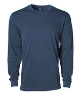 Premium 180gsm Long Sleeve T-Shirt in Pigment Indigo - Independent Trading Company