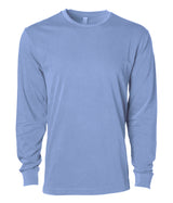 Premium 180gsm Long Sleeve T-Shirt in Pigment Light Blue